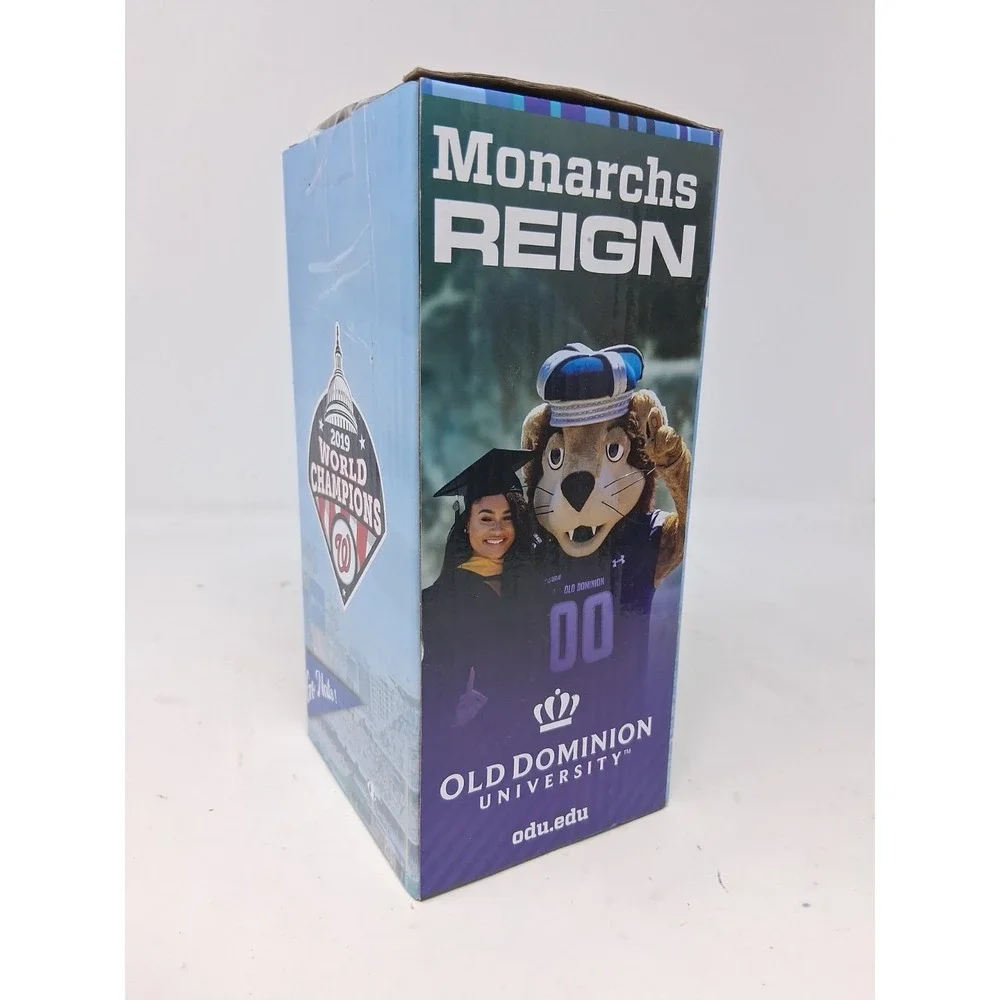 2020 Washington Nationals Screech ODU College Days Bobblehead. R